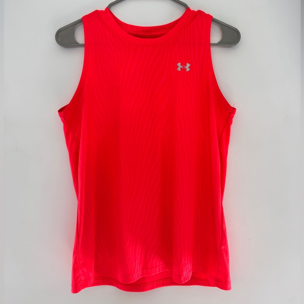 Under Armour Neon Red Women's Performance Tank Top